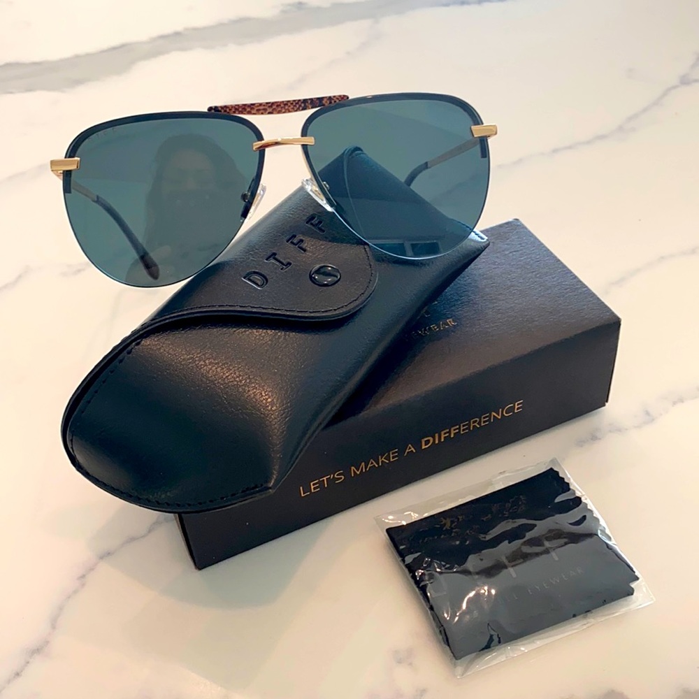 DIFF Tahoe Aviator Sunglasses